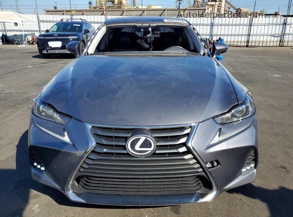 JTHAA1D22L5108709 2020 LEXUS IS Gray Вид спереду