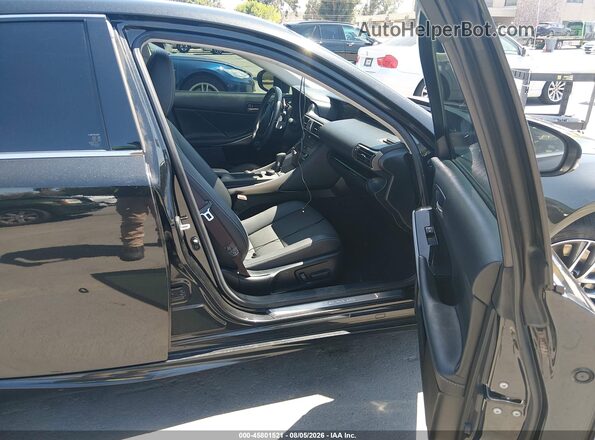 JTHAA1D25L5108994 2020 LEXUS IS 300 Black Widok wnętrza z przodu