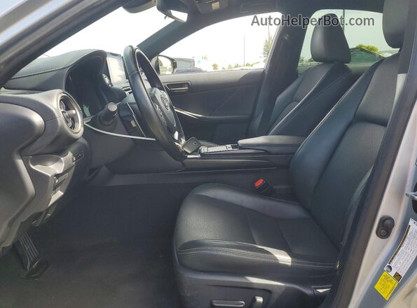 JTHAA1D27M5111087 2021 LEXUS IS Silver Front interior view