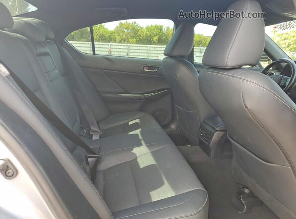 JTHAA1D27M5111087 2021 LEXUS IS Silver Rear seats view