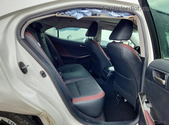 JTHAA1D29L5101577 2020 LEXUS IS White Rear seats view