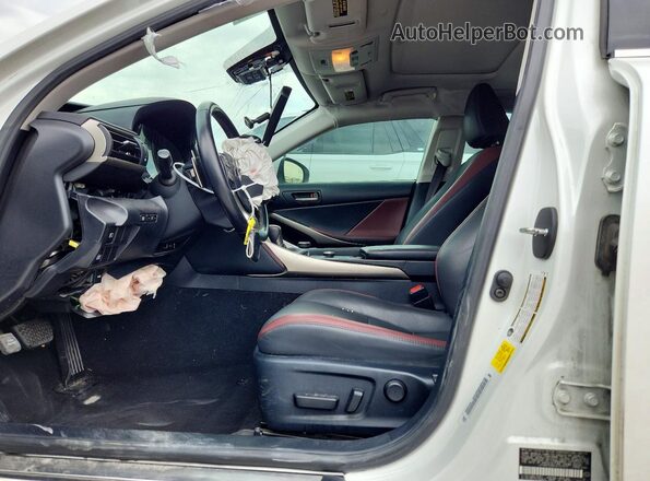JTHAA1D29L5101577 2020 LEXUS IS White Front interior view