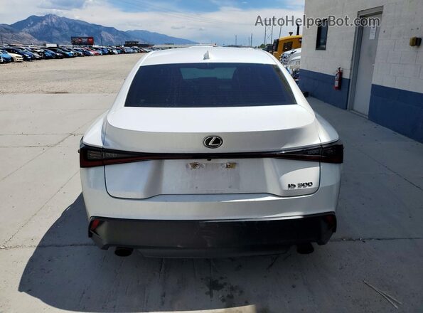 JTHAA1D29M5113343 2021 LEXUS IS Белый Вид сзади