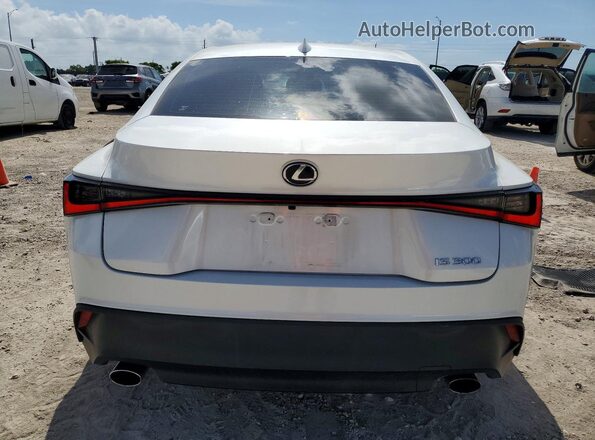 JTHAA1D29N5122187 2022 LEXUS IS Белый Вид сзади