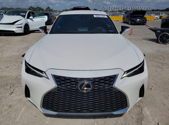 JTHAA1D29N5122187 2022 LEXUS IS Белый Вид спереди