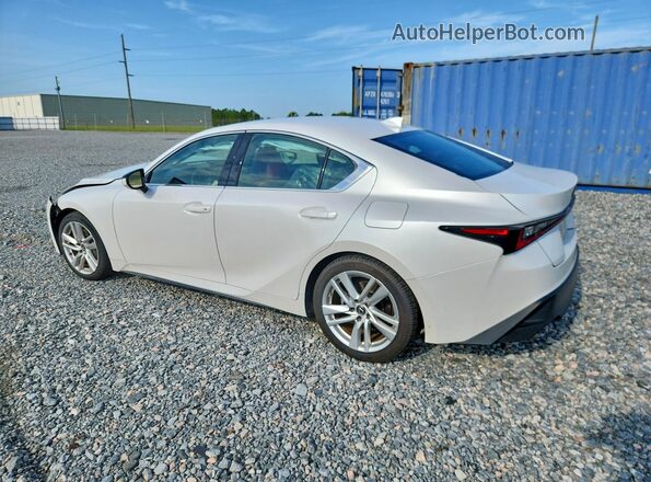 JTHAA1D2XM5109706 2021 LEXUS IS Белый Задняя левая четверть
