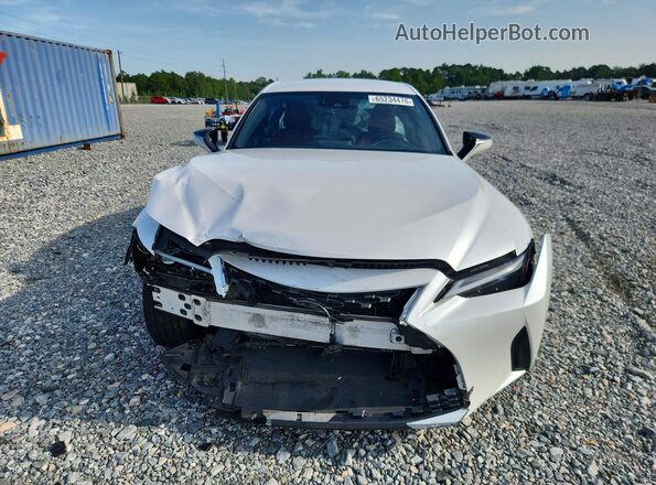 JTHAA1D2XM5109706 2021 LEXUS IS Белый Вид спереди