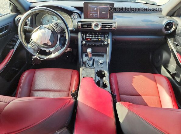 JTHAA1D2XM5109706 2021 LEXUS IS Белый Вид панели приборов