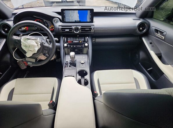 JTHAP1D20S5007438 2025 LEXUS IS Серый Вид панели приборов