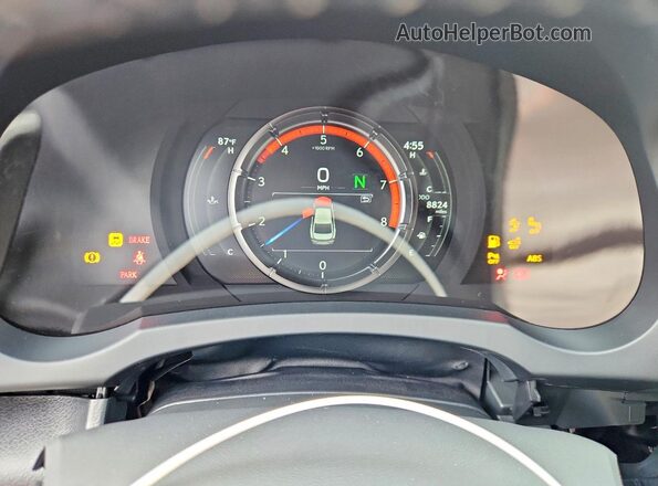 JTHAP1D20S5007438 2025 LEXUS IS Серый Вид щитка приборов