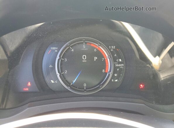 JTHAP1D21R5005448 2024 LEXUS IS White ხელსაწყოთა პანელის ხედი
