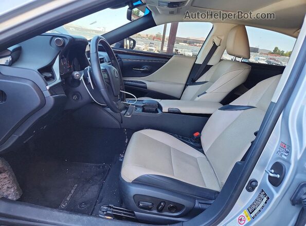 JTHB21B11K2004580 2019 LEXUS ES Silver Vista interior delantera