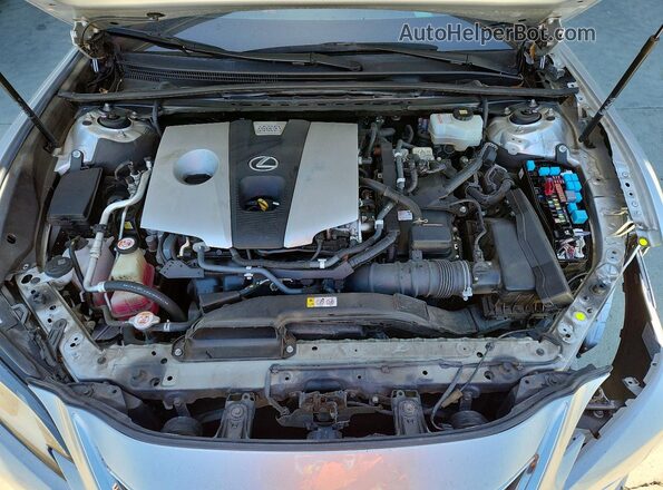 JTHB21B11K2004580 2019 LEXUS ES Silver Vista interior trasera