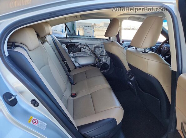 JTHB21B11K2004580 2019 LEXUS ES Silver Vista de los asientos traseros