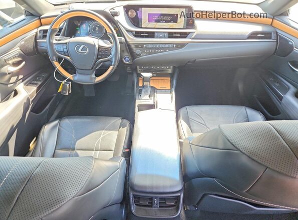 JTHB21B12K2038284 2019 LEXUS ES Gray Widok deski rozdzielczej