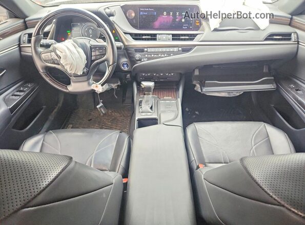 JTHB21B15K2005201 2019 LEXUS ES Charcoal წინა პანელის ხედი