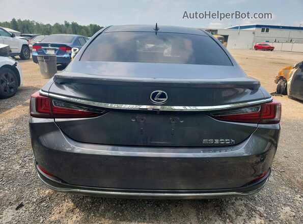 JTHB21B15K2005201 2019 LEXUS ES Charcoal უკანა ხედი