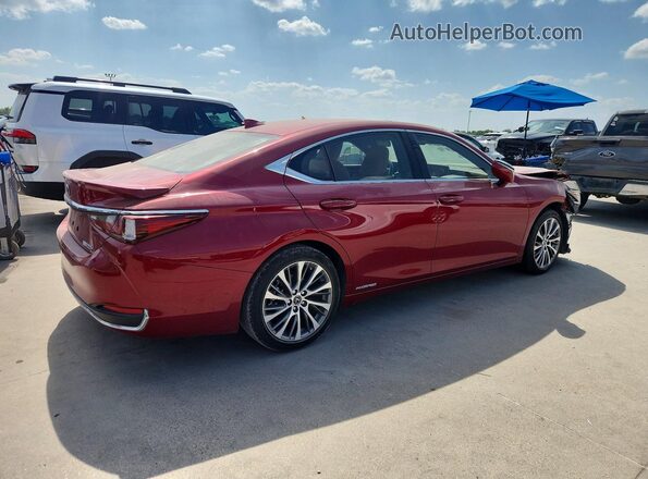 JTHB21B16K2025375 2019 LEXUS ES Red Trasero derecho