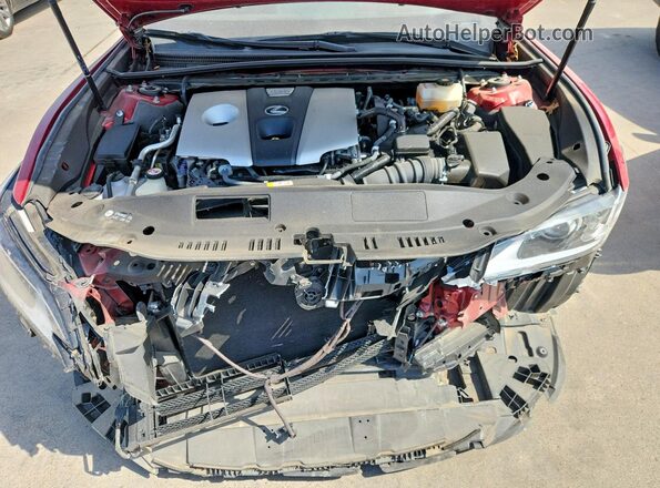 JTHB21B16K2025375 2019 LEXUS ES Red Vista interior trasera