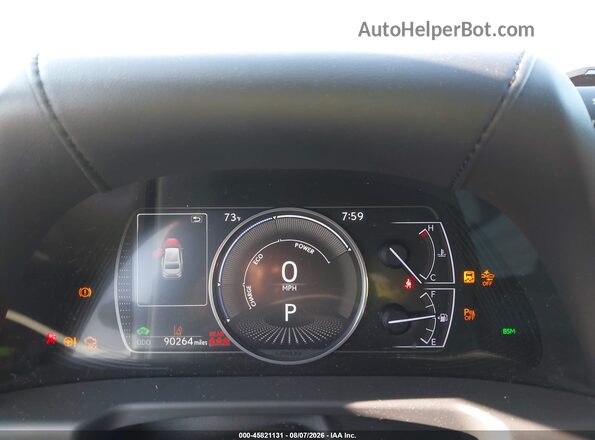 JTHB21B17K2026728 2019 LEXUS ES 300H Silver Вид задніх сидінь