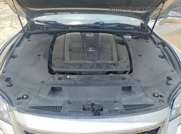 JTHB51FF5J5000364 2018 LEXUS LS Silver უკანა სალონის ხედი