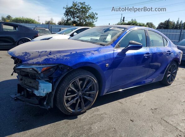 JTHB81F28R5054435 2024 LEXUS IS Blue Հետևի ձախ
