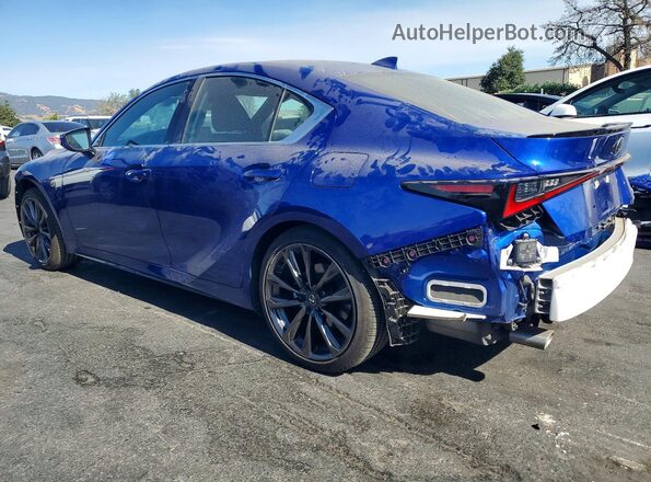 JTHB81F28R5054435 2024 LEXUS IS Blue Հետևի աջ