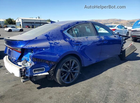 JTHB81F28R5054435 2024 LEXUS IS Blue Դիմացի տեսք