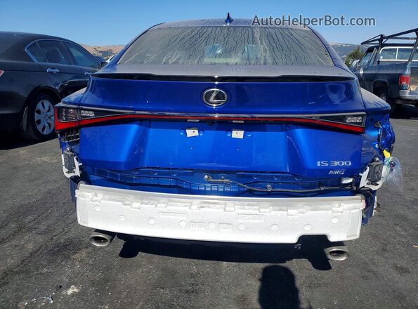 JTHB81F28R5054435 2024 LEXUS IS Blue Շարժիչի բաժամունքի տեսք