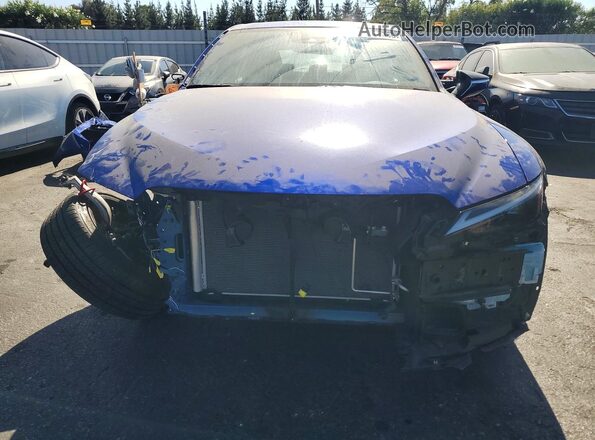 JTHB81F28R5054435 2024 LEXUS IS Blue Հետևի նստատեղերի տեսք