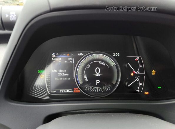 JTHB9JBH5P2067701 2023 LEXUS UX Red Widok deski rozdzielczej