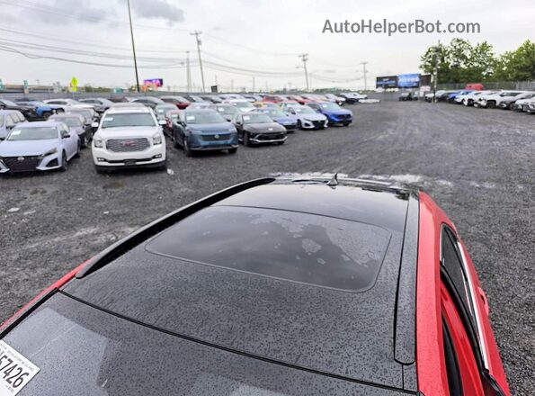 JTHB9JBH5P2067701 2023 LEXUS UX Red Widok naklejki z numerem VIN