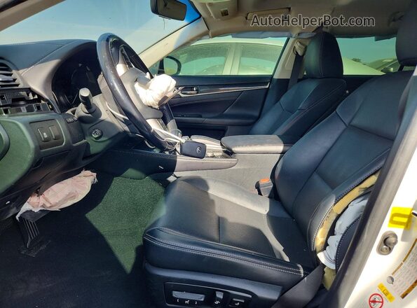 JTHBA1BL3GA002153 2016 LEXUS GS White Vista interior delantera