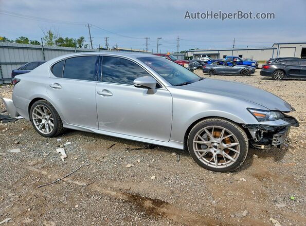 JTHBA1BL5HA004598 2017 LEXUS GS Серебряный Передняя правая четверть