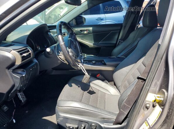 JTHBA1D20G5007002 2016 LEXUS IS Gray Вид салону спереду