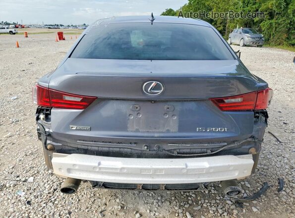 JTHBA1D20G5028240 2016 LEXUS IS Серый Вид сзади