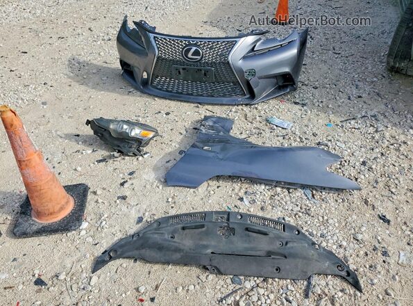 JTHBA1D20G5028240 2016 LEXUS IS Серый Вид подкапотного пространства