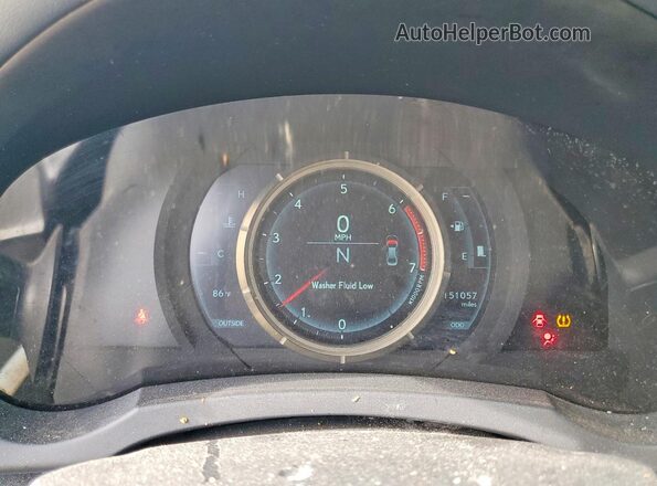 JTHBA1D20G5028240 2016 LEXUS IS Серый Вид щитка приборов