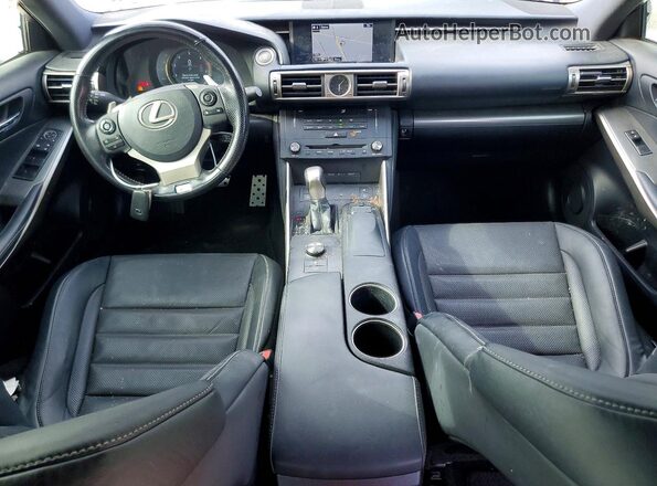 JTHBA1D20G5028240 2016 LEXUS IS Серый Вид панели приборов