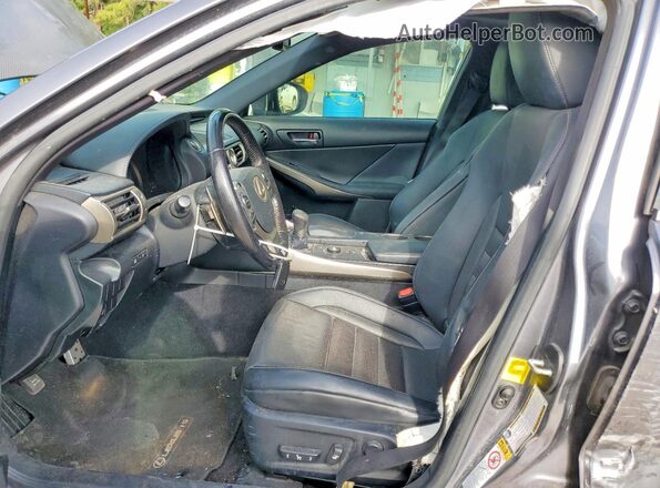 JTHBA1D20G5028240 2016 LEXUS IS Серый Вид салона спереди