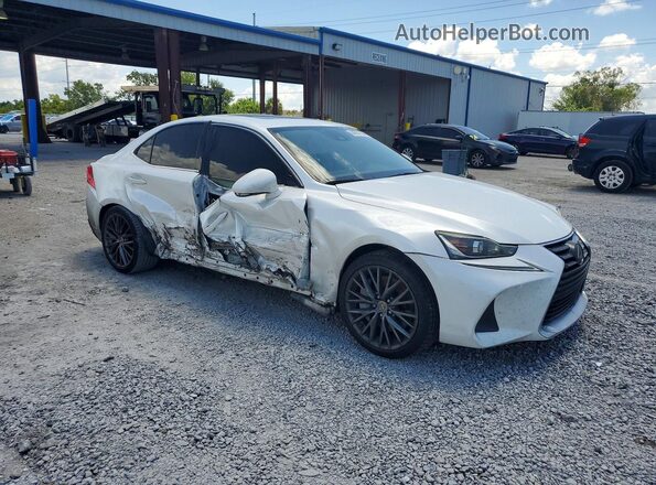 JTHBA1D20H5053513 2017 LEXUS IS Белый Передняя правая четверть