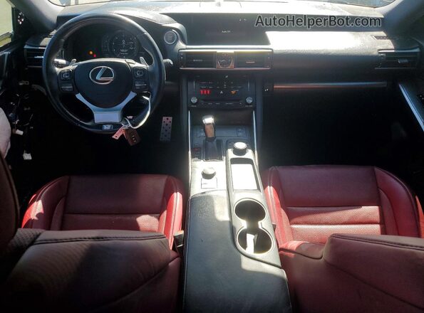 JTHBA1D20J5069359 2018 LEXUS IS Gray Dashboard view