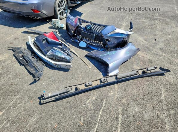 JTHBA1D20J5069359 2018 LEXUS IS Gray Engine compartment view