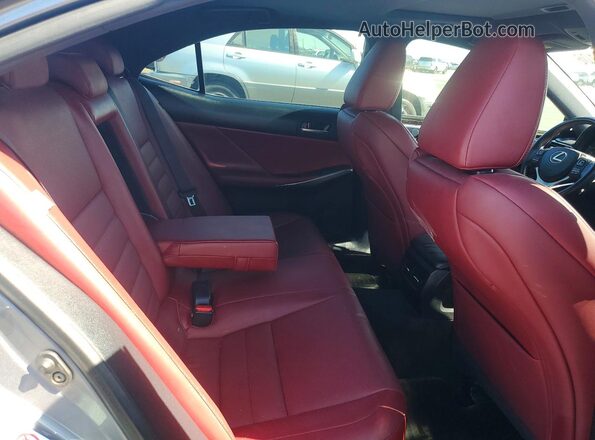 JTHBA1D20J5069359 2018 LEXUS IS Gray Rear seats view