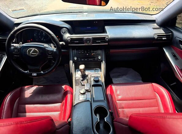 JTHBA1D20J5070091 2018 LEXUS IS Black Widok zestawu wskaźników