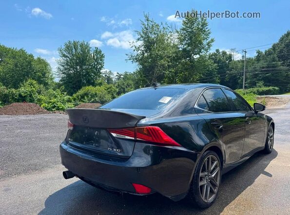 JTHBA1D20J5070091 2018 LEXUS IS Black Przód prawy