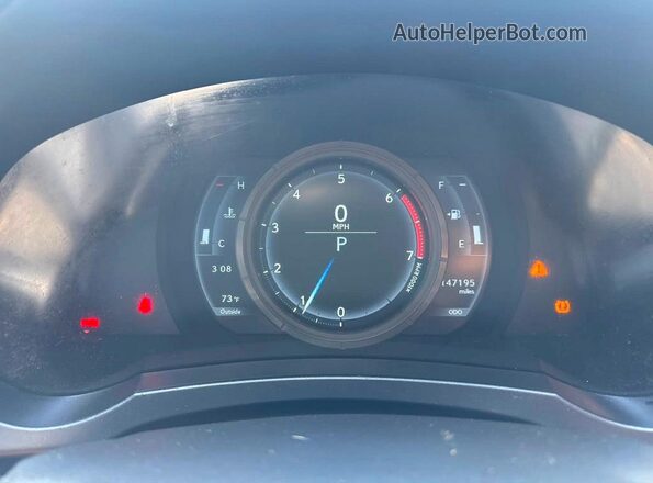 JTHBA1D20J5070091 2018 LEXUS IS Black Widok deski rozdzielczej