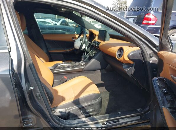 JTHBA1D20S5134521 2025 LEXUS IS 300 Gray Widok wnętrza z przodu