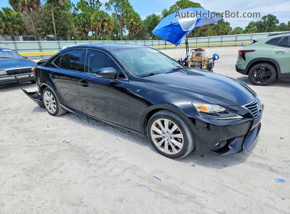 JTHBA1D21G5017585 2016 LEXUS IS Black Front right