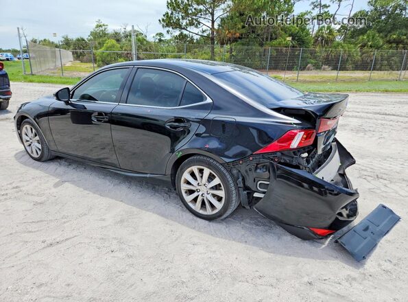JTHBA1D21G5017585 2016 LEXUS IS Black Rear left